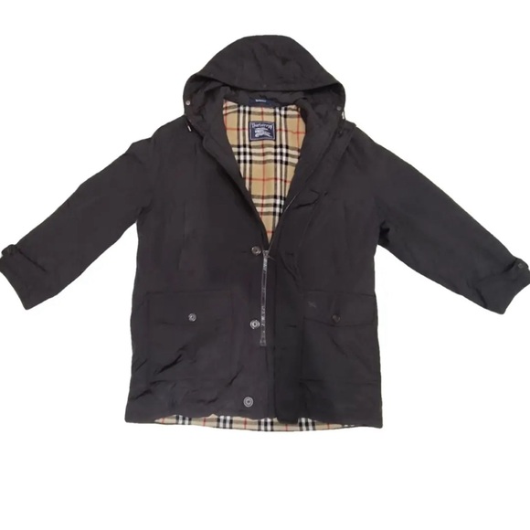 BurberryPufferLInternationalVery good conditionBlack Cotton